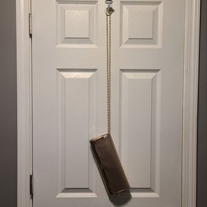 Charlotte Russe Rosegold Clutch/Shoulder Bag NWOT